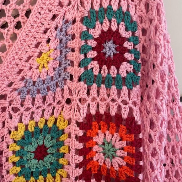 Cotton Emporium Crocheted Cardigan - Picture 5 of 9